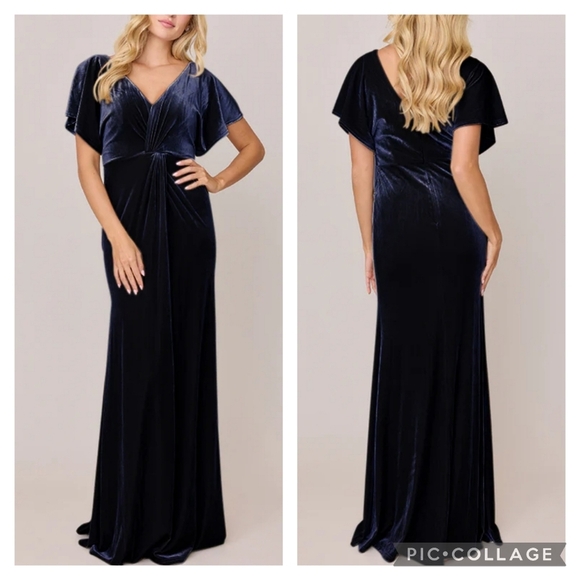 Gwen Velvet Dress | Ready To Ship | Black main image 1